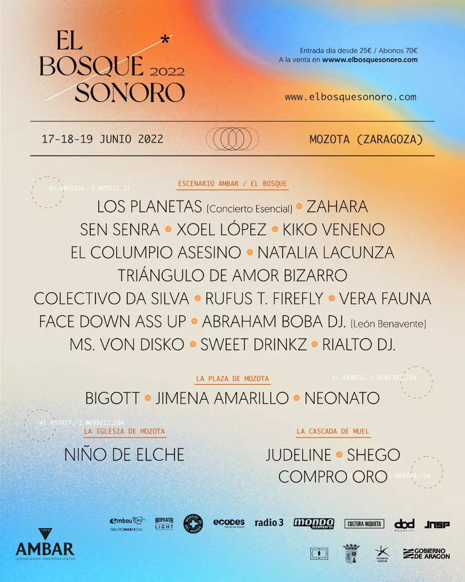 Cartaz para El Bosque Sonoro.