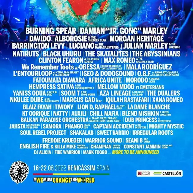 Rototom cartell 2022.