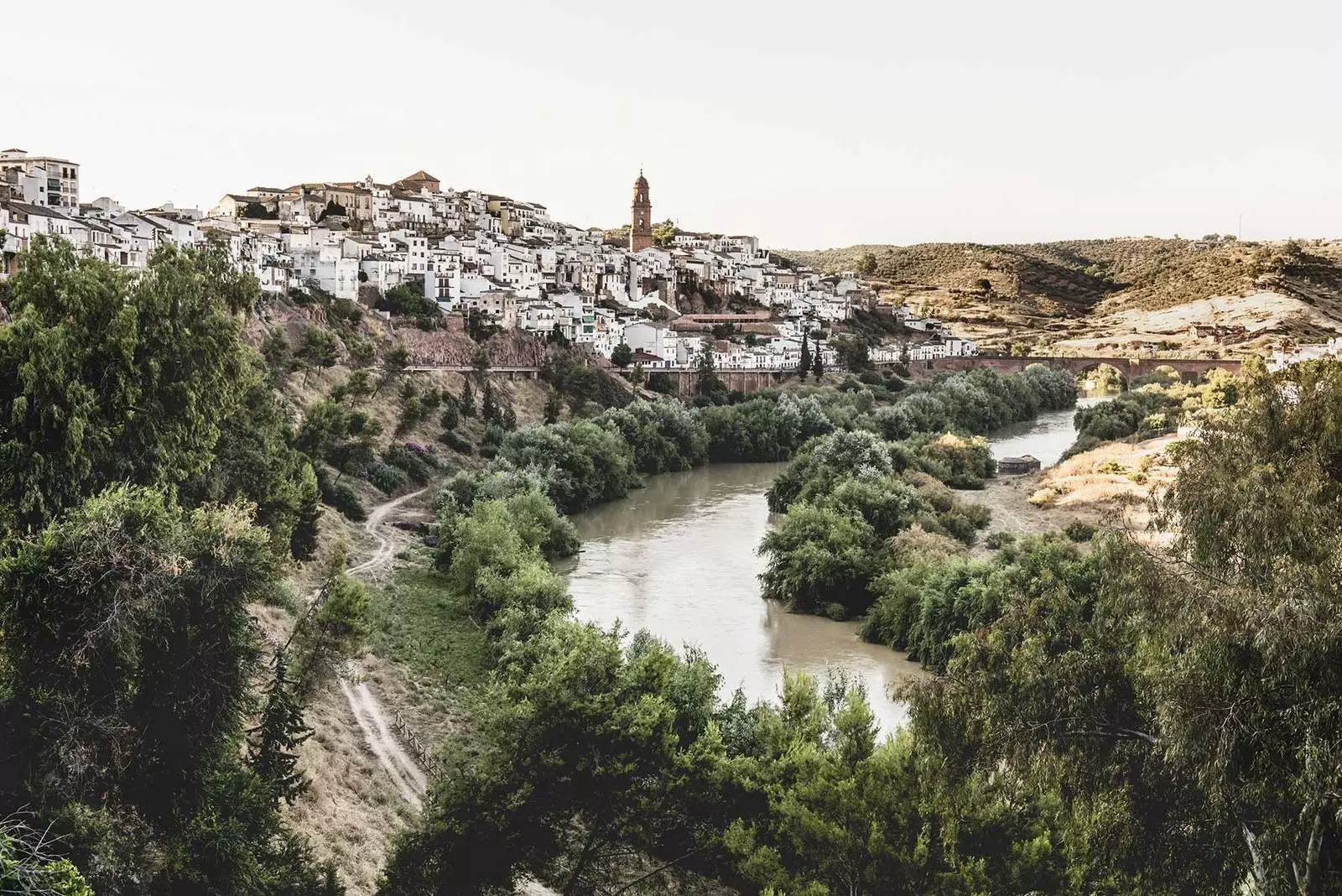 Vue depuis le belvédère romain de Montoro Córdoba