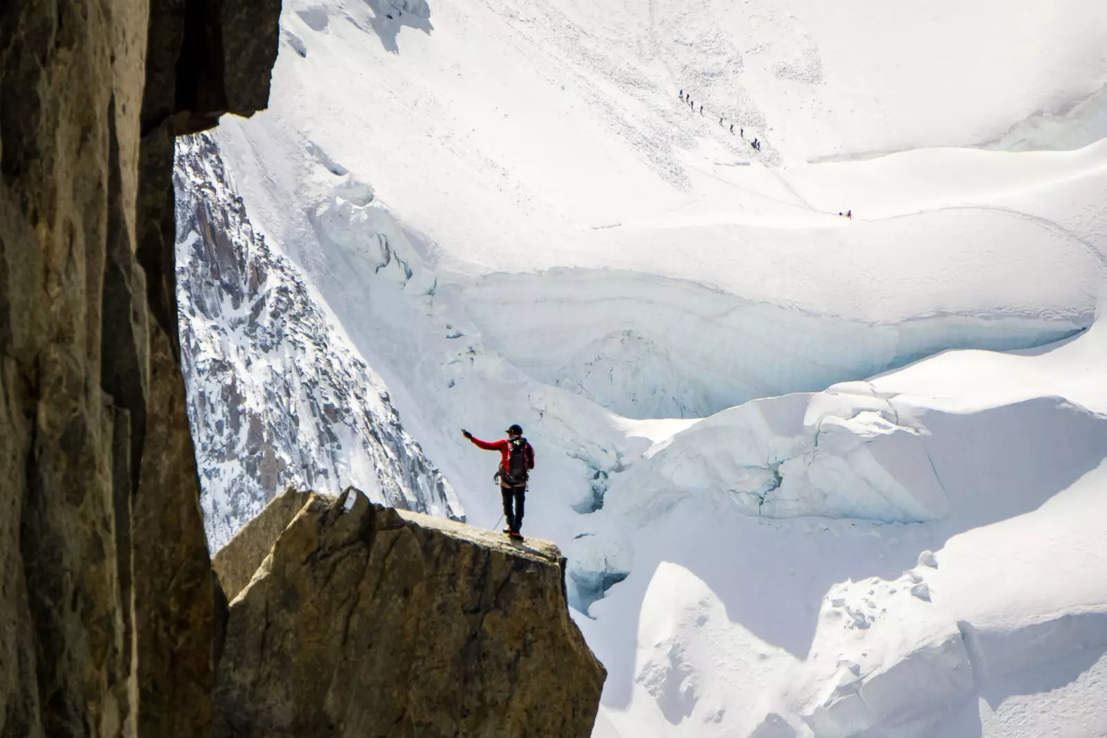 Mont Blanc është një nga majat më të larta në Evropë.