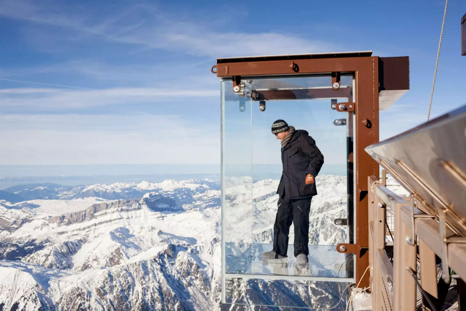 'Pas dans le vide' ou o passo para o vazio.