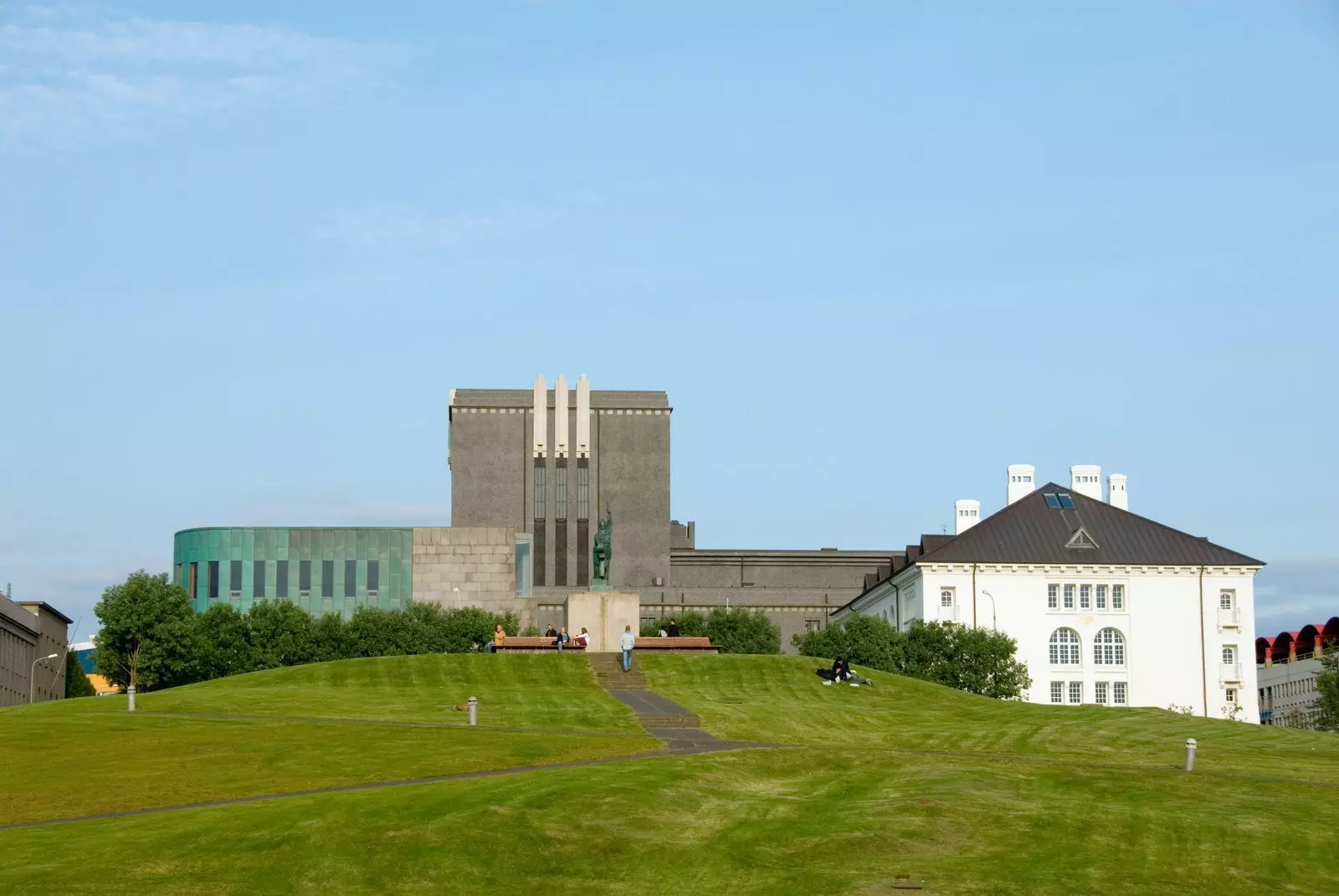 A Biblioteca Nacional de Reykjavik.