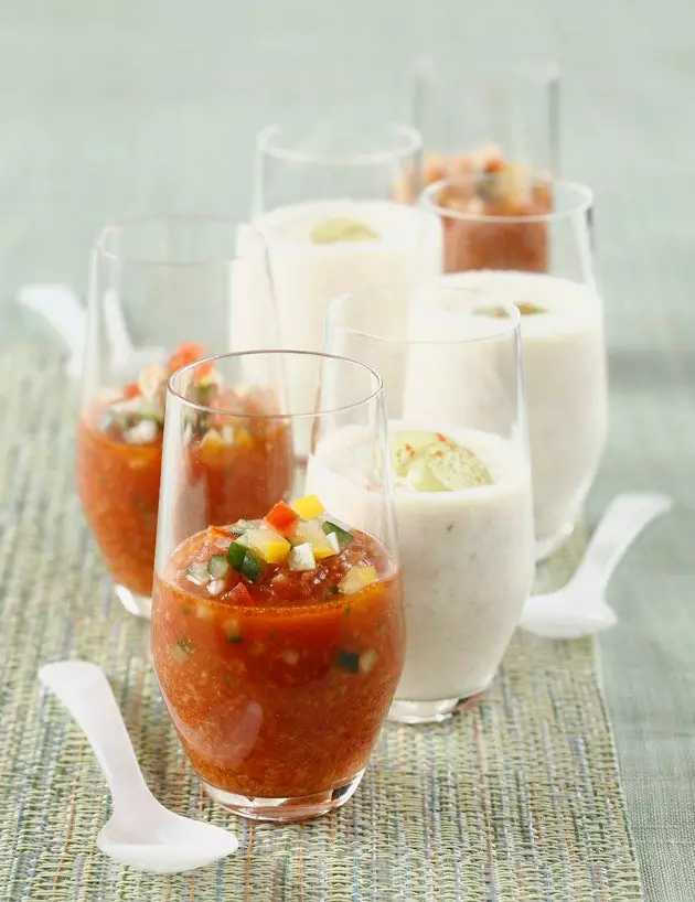 Gazpacho dan ajoblanco