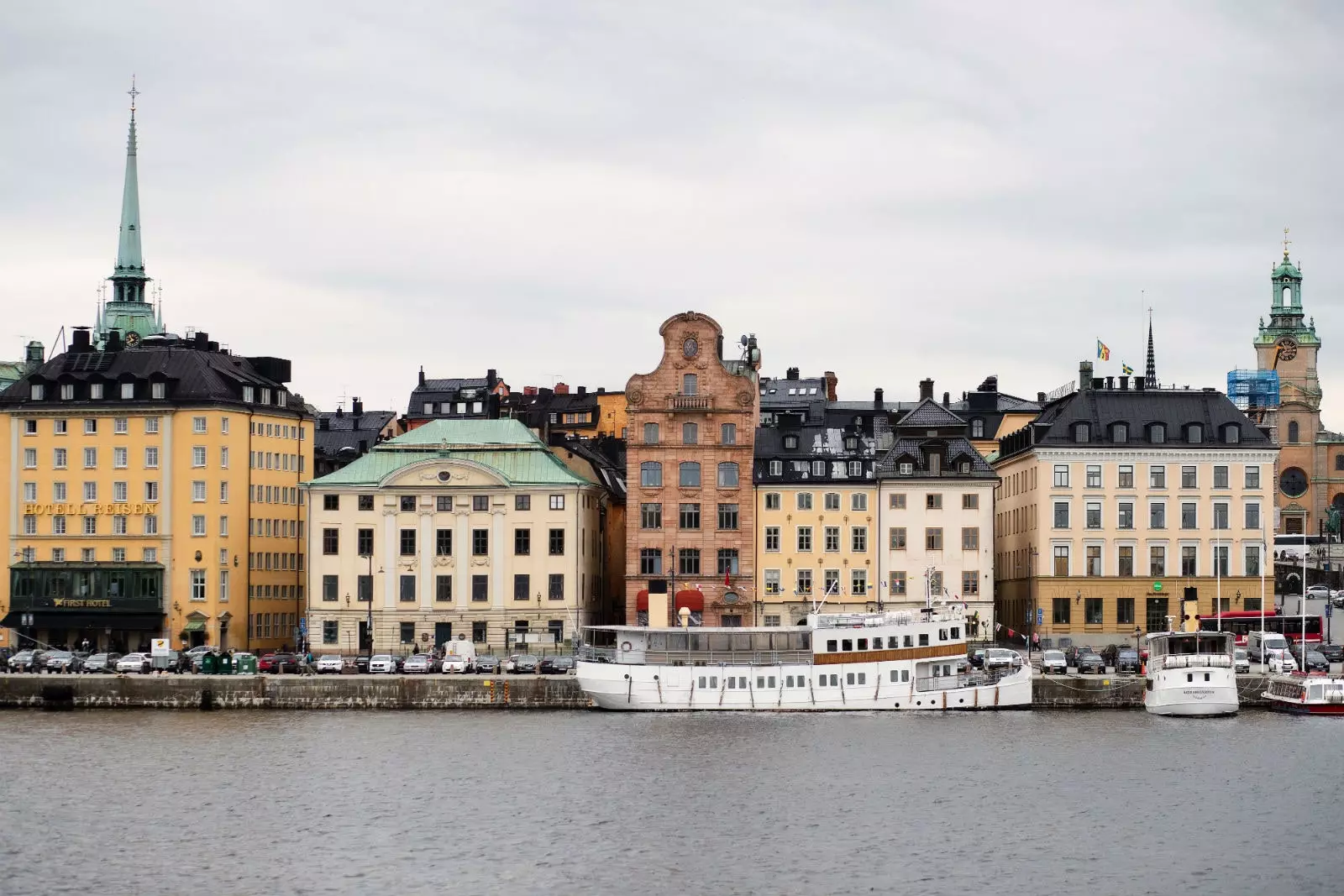 O antigo distrito de Gamla Stan.