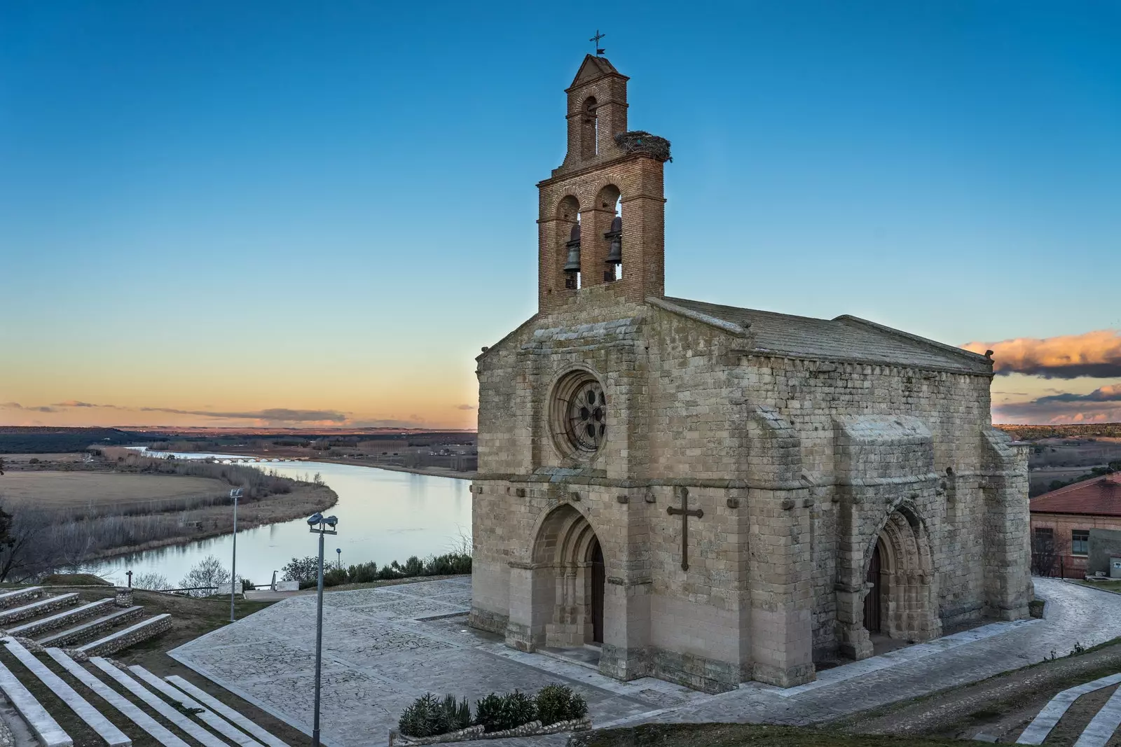 Castronuño Valladolid kirke.