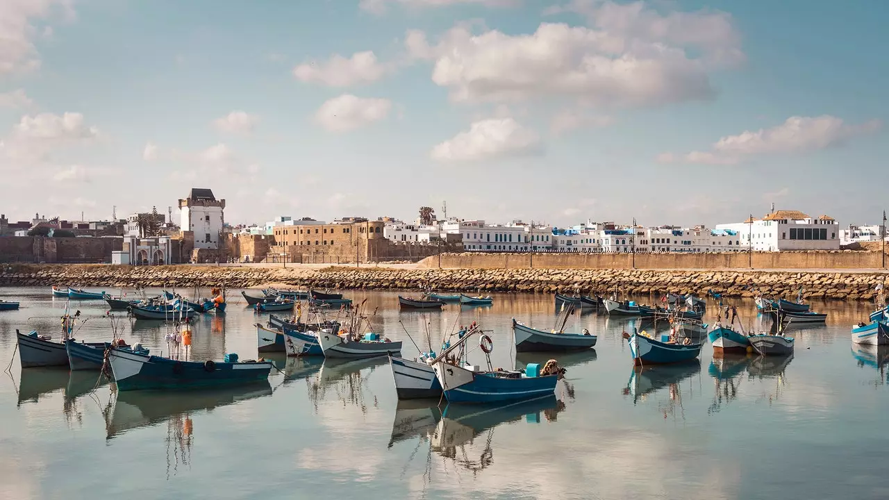 Asilah, qyteti blu i Marokut verior