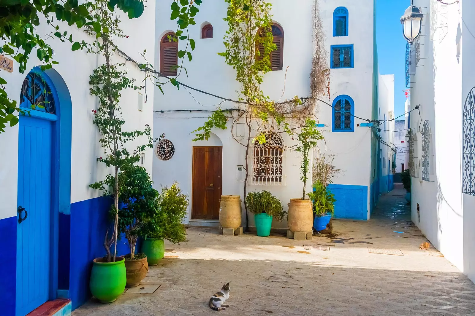 Asilah mji wa bluu wa kaskazini mwa Morocco