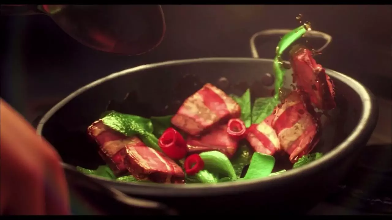 Bacon or fiction? In Pixar's 'Red'.