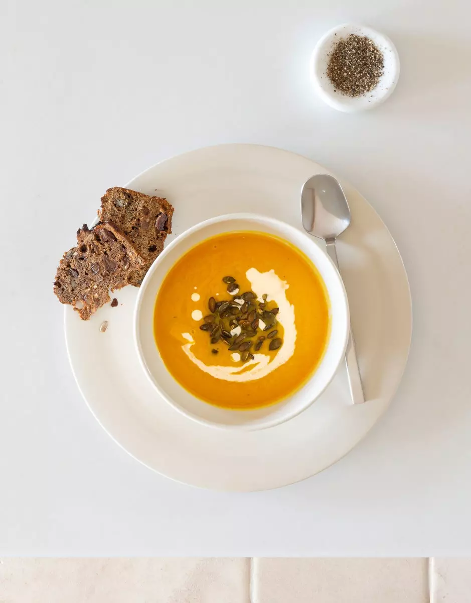 autumn pumpkin soup