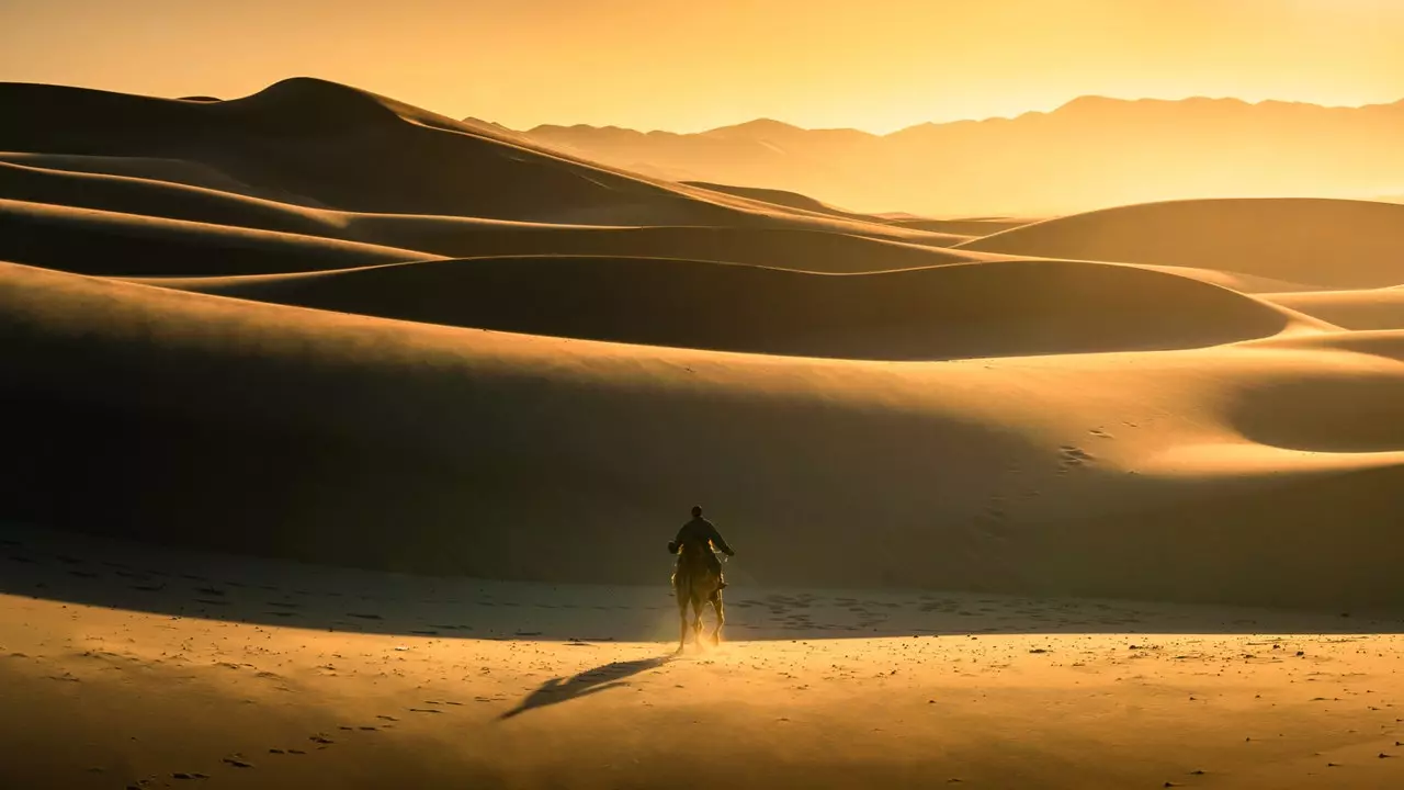 Lost in the Gobi desert