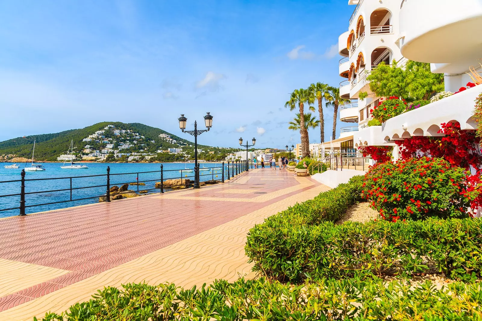 Santa Eluària des Riu strandpromenade