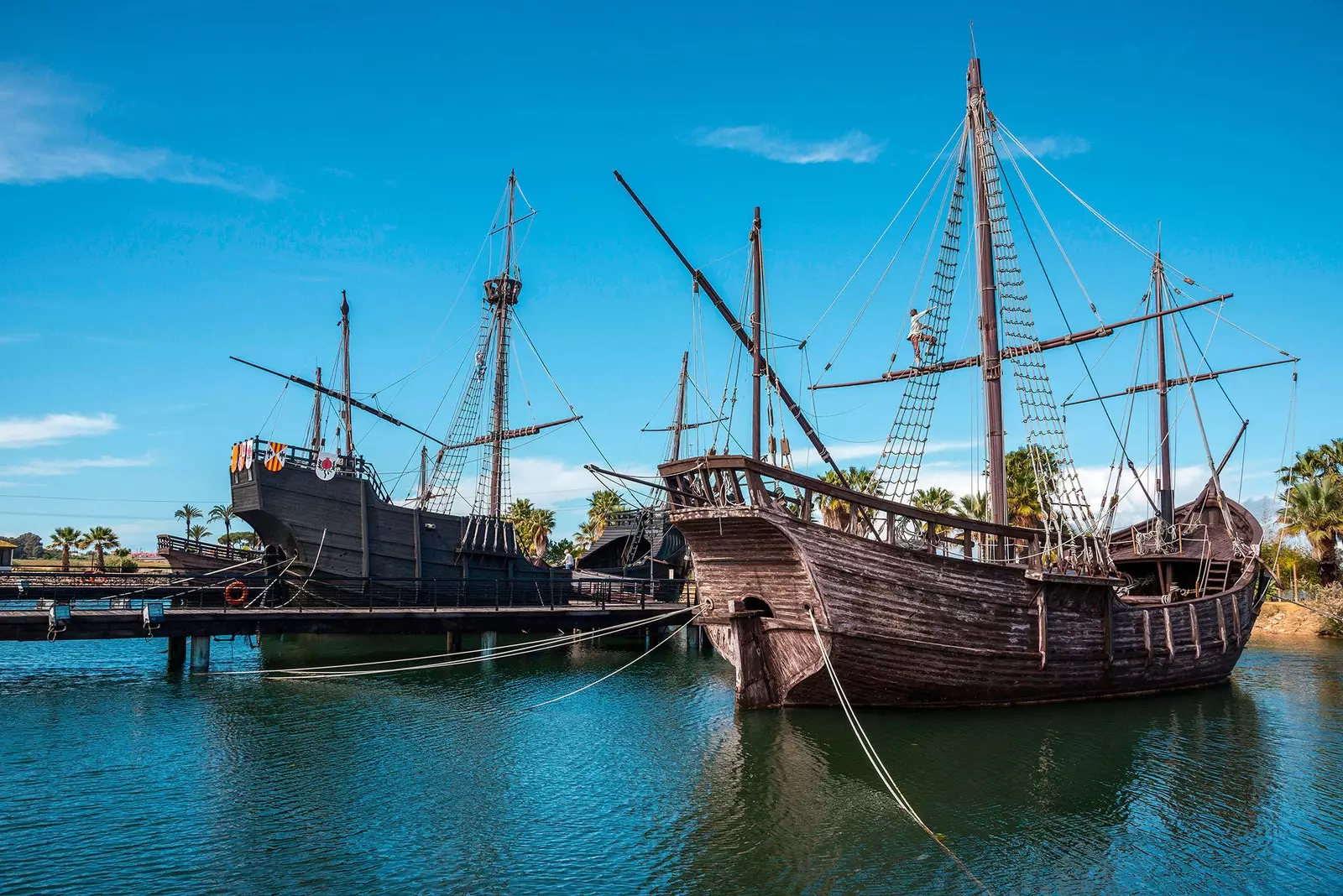 Bryggja Caravels Palos de la Frontera