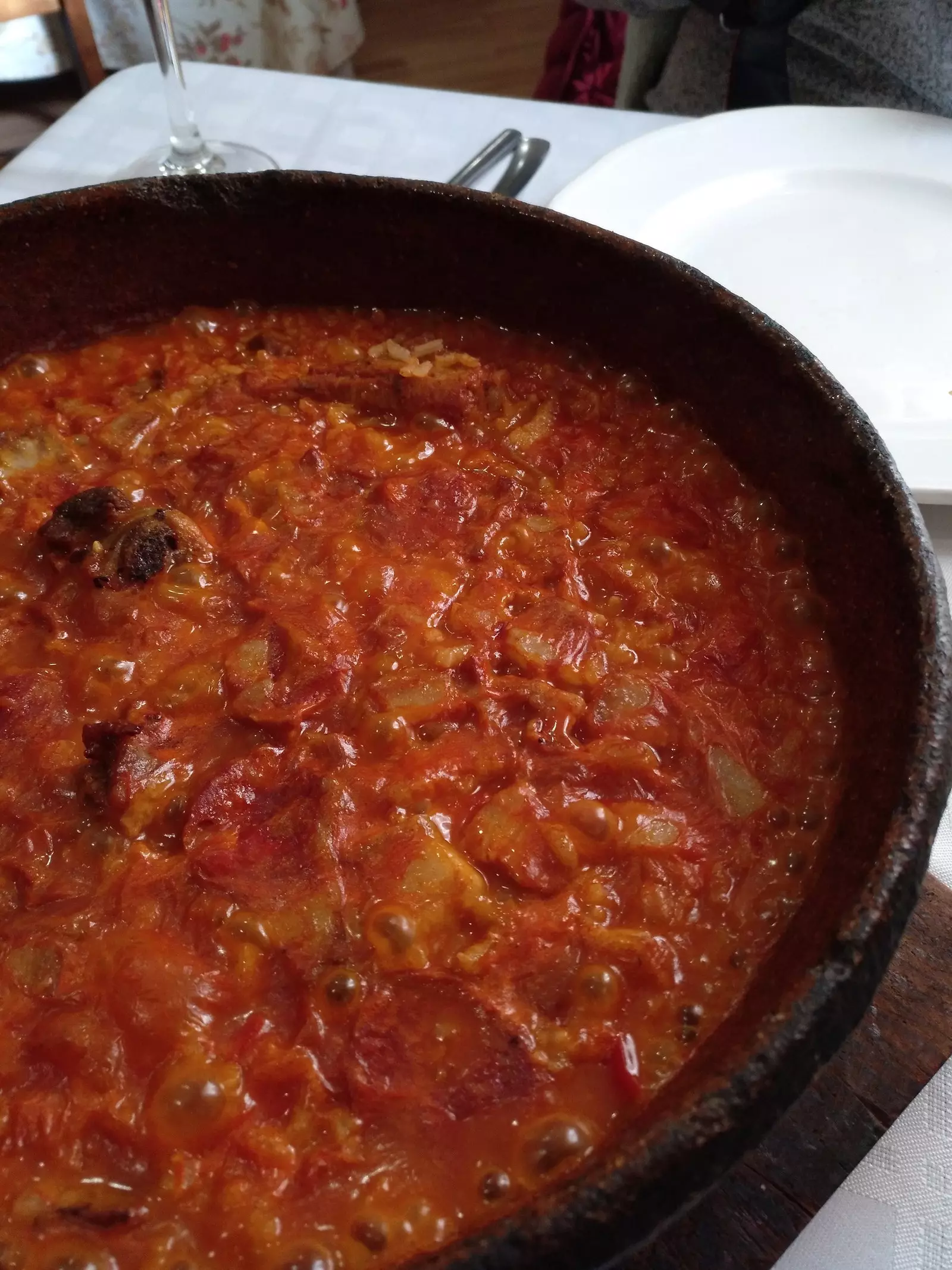 Arroz a la zamorana restaurante la rua