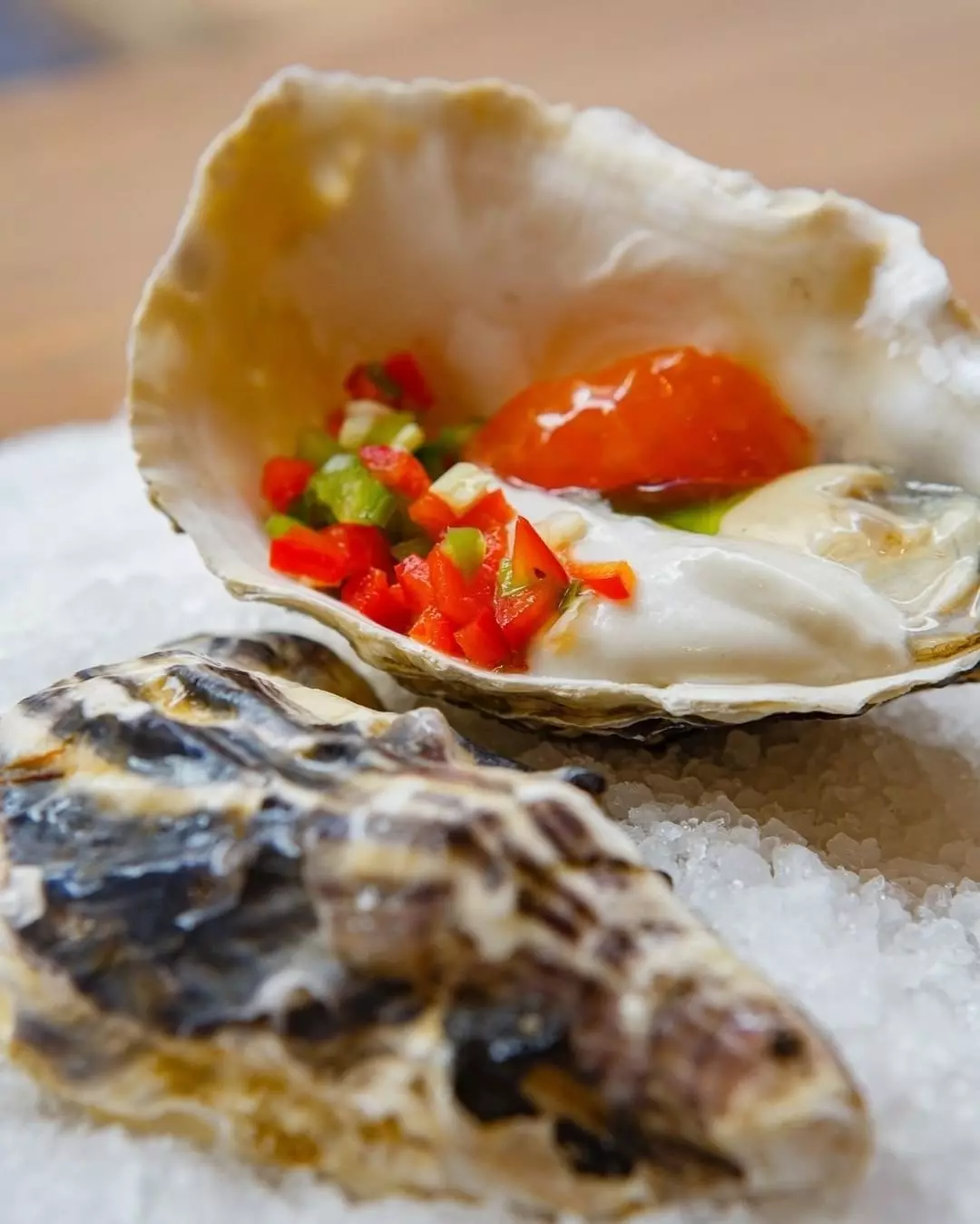 Oyster in pirinaca-ում Ciclo de Cdiz ռեստորանում: