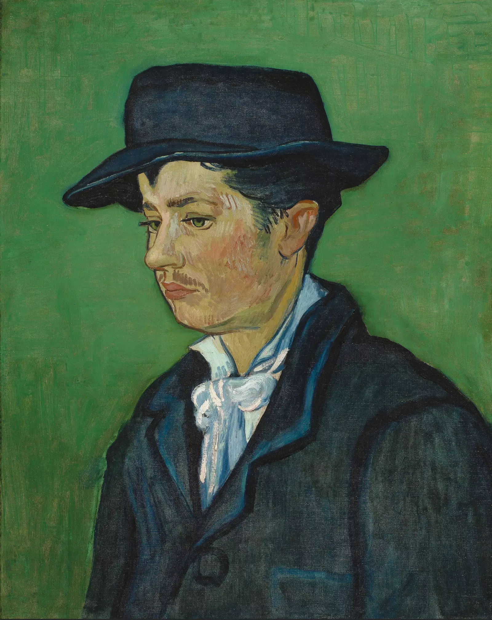 Portrét Armanda Roulina Vincenta Van Gogha 1888 Depot Boijmans Rotterdam