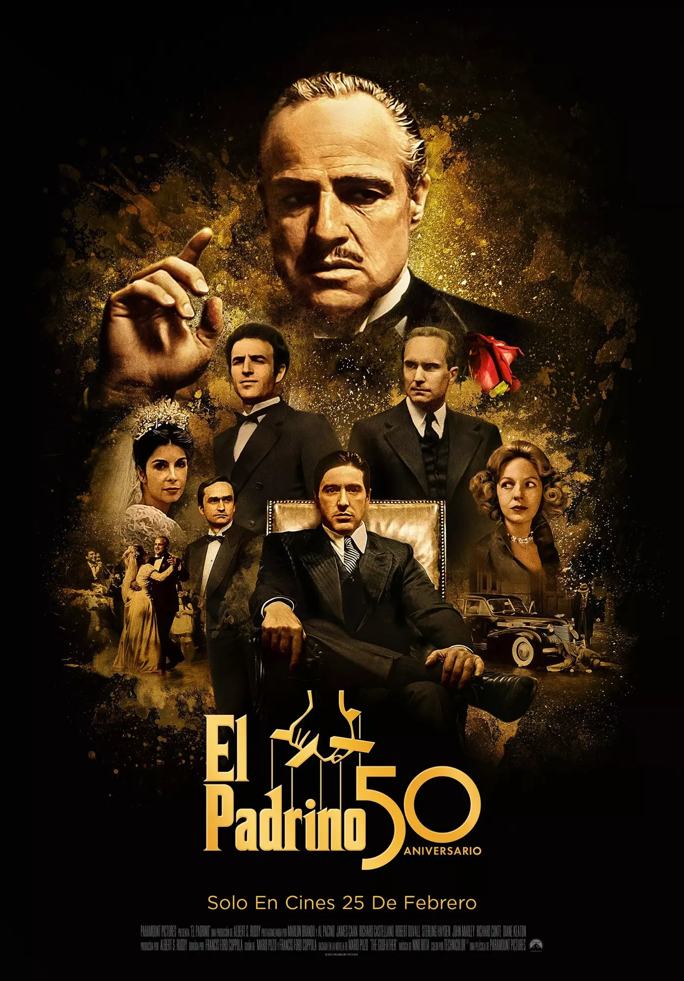 'The Godfather' 5th Anniversary Edition Poster