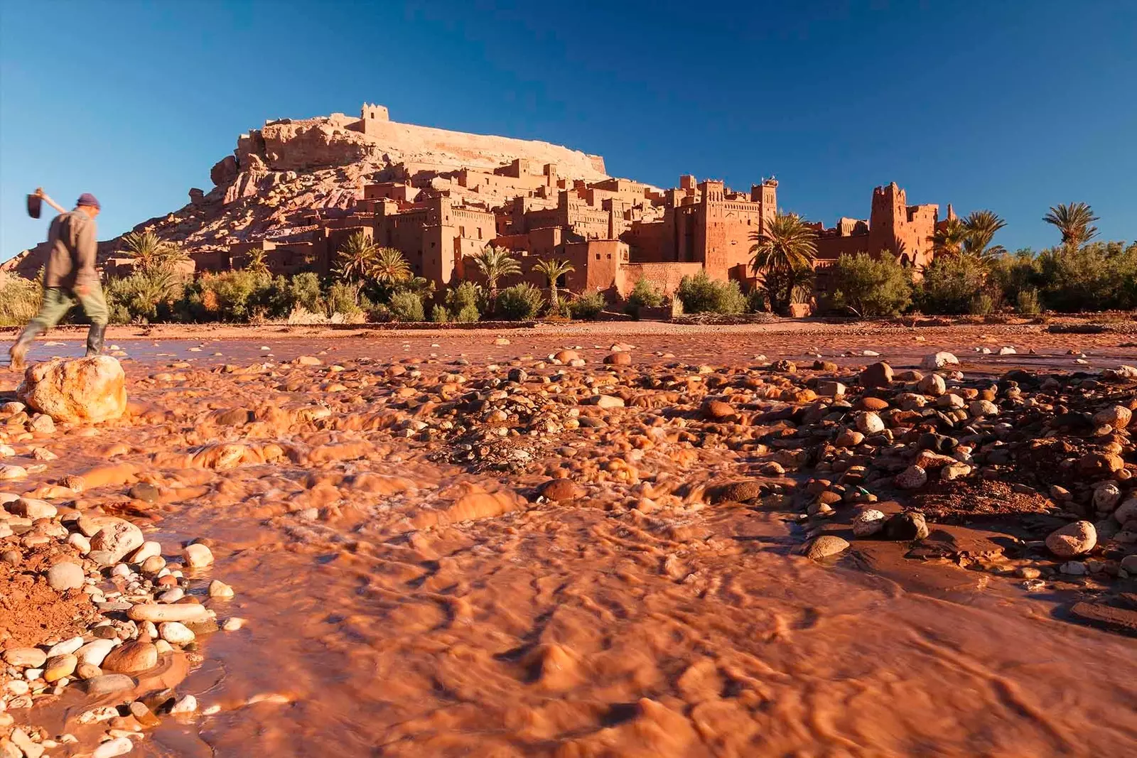 Route through the Moroccan Atlas