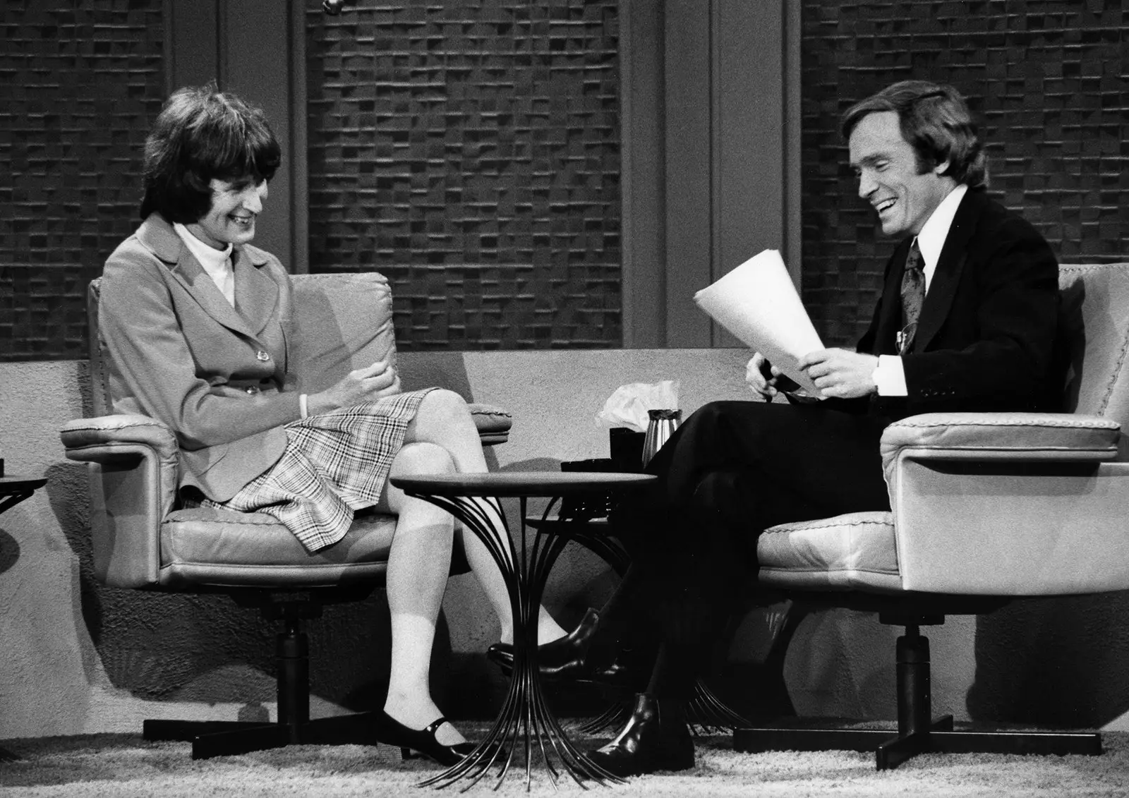 Jan Morris và Dick Cavett