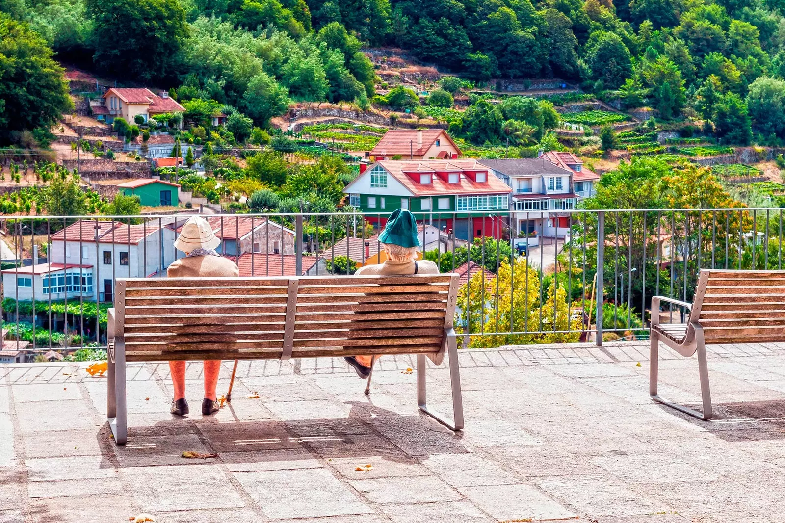 Κυρίες στον ήλιο στη Ribadavia