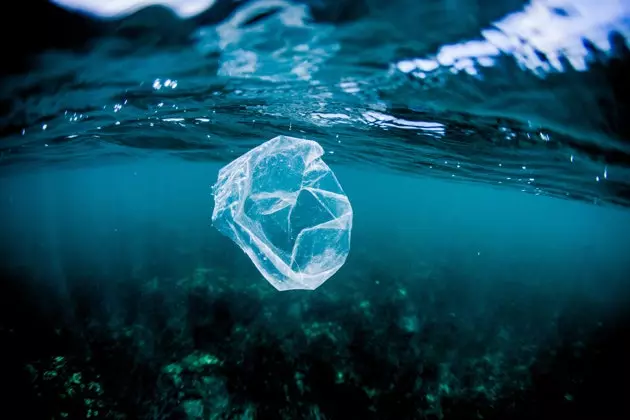 Hemm gżejjer ta 'żibel u mikroplastik li jżomm f'wiċċ l-ilma fl-oċeani