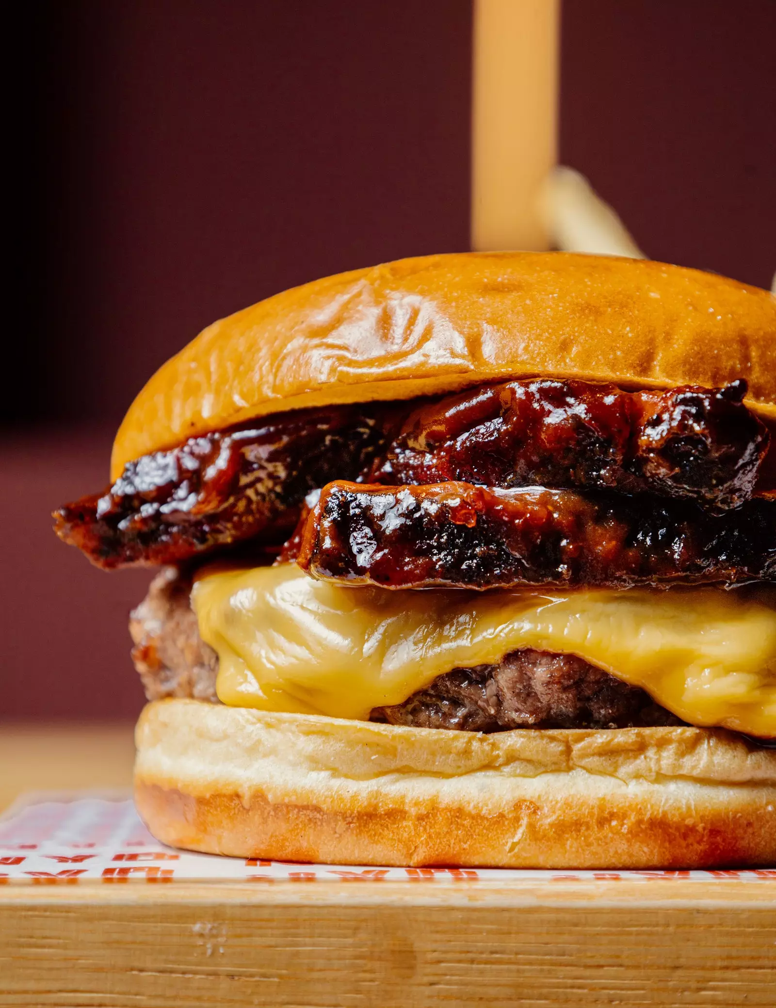 Bacon Cheeseburger New York Burger