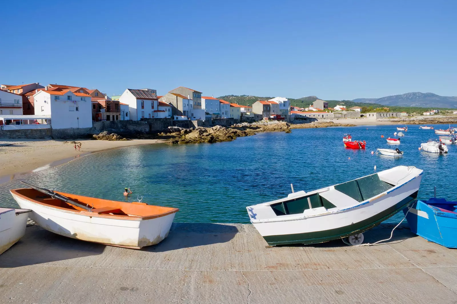 Dornas in Corrubedo