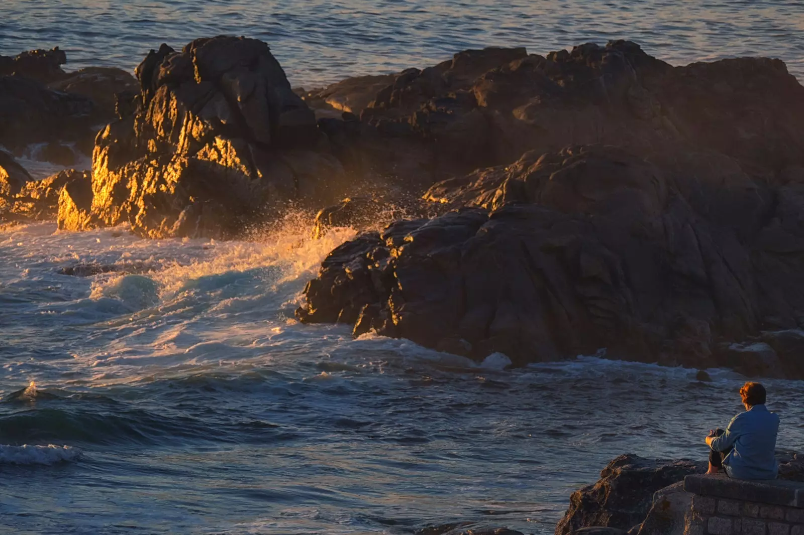 Baiona a l'un des plus beaux couchers de soleil d'Espagne