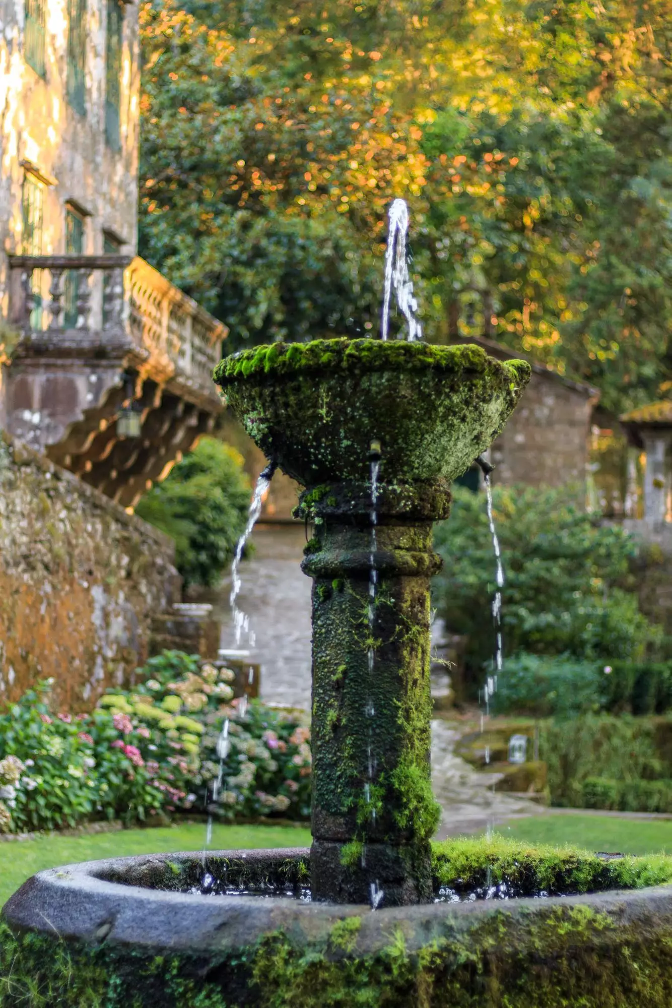 Le jardin du Pazo do Faramello est une pure fantaisie