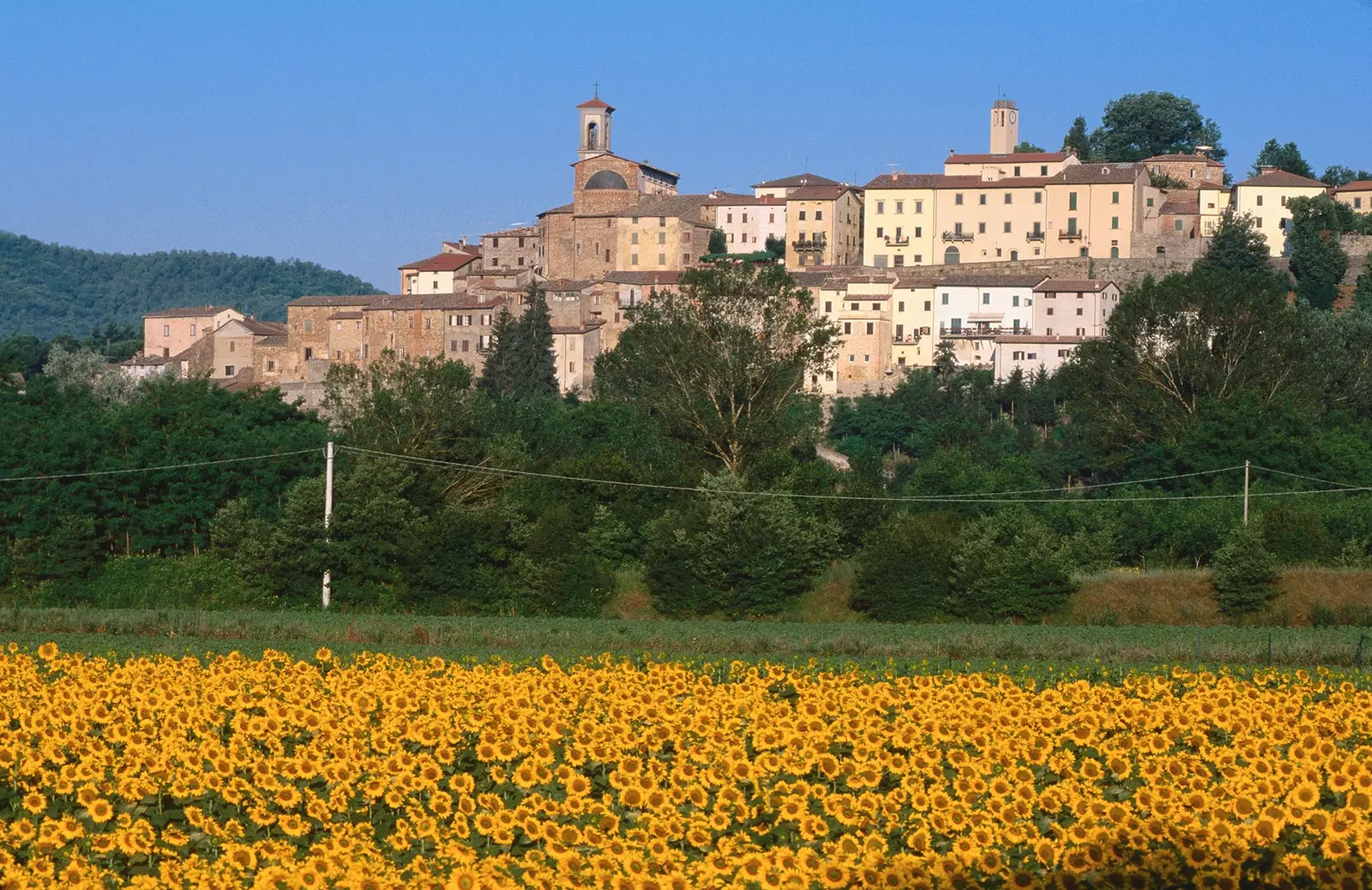 Monterchi kota ibu Piero della Francesca di Tuscany