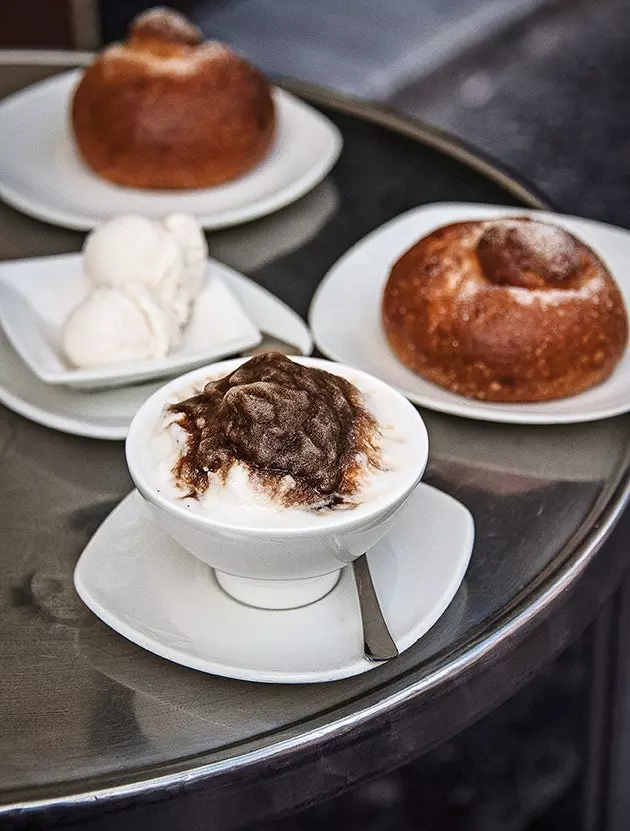 Cappuccino ghiacciato v Caffè Sicilia