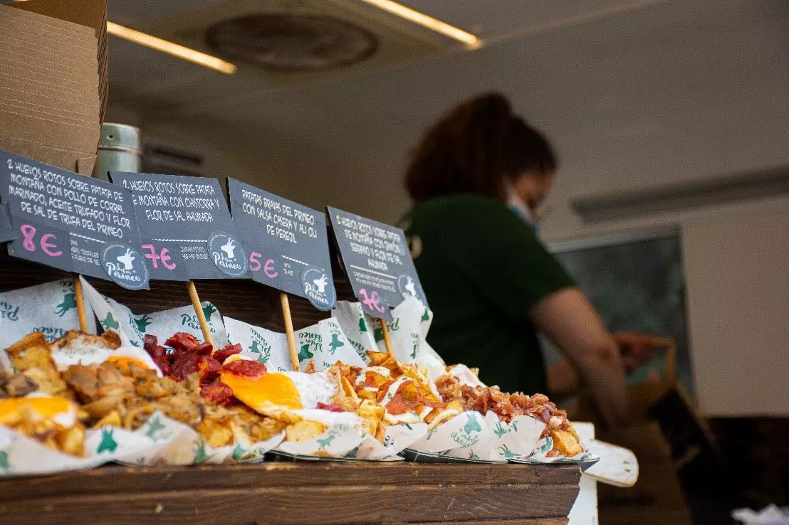 Food truck a Saragossa Florece