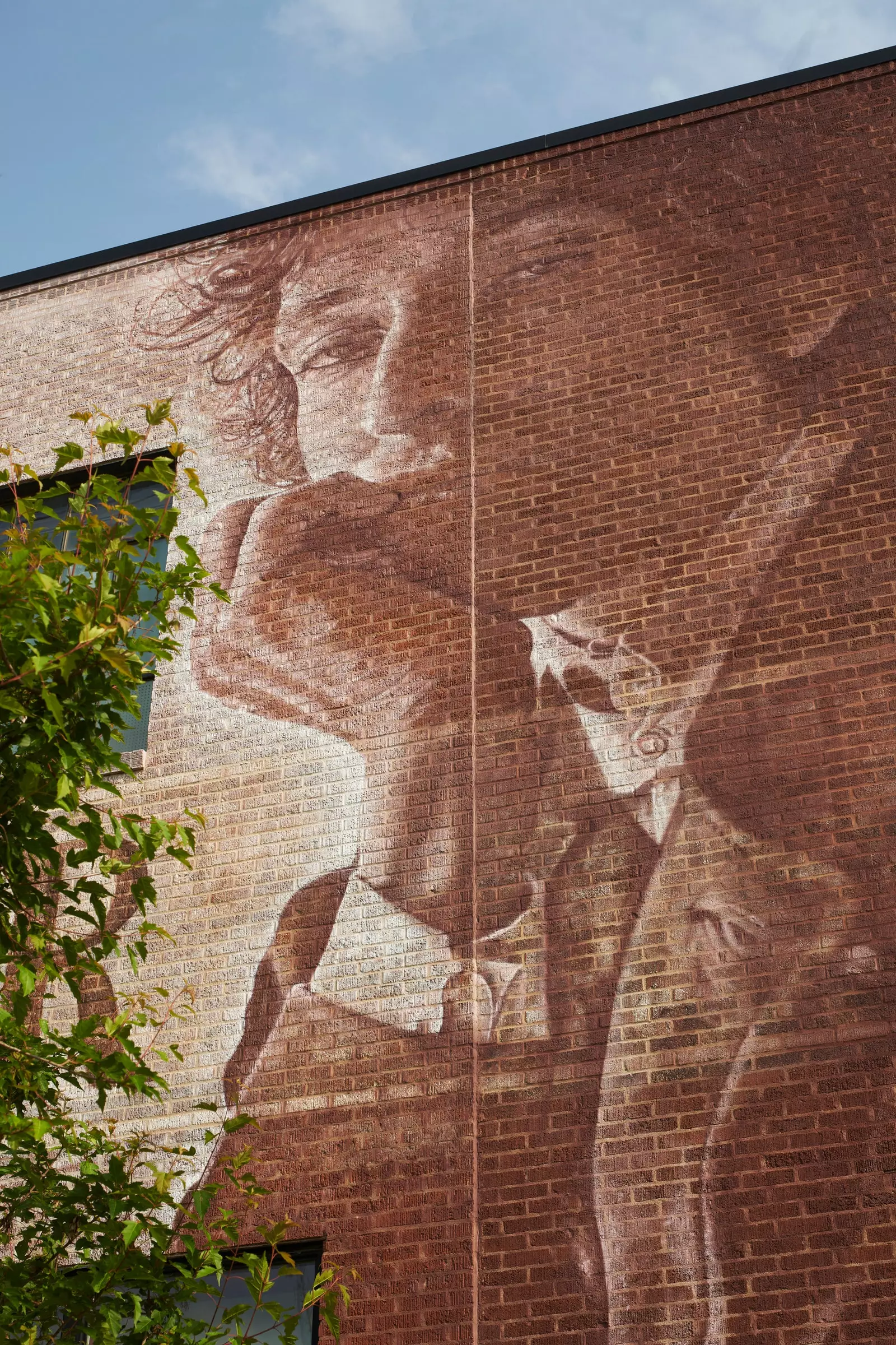 Entrada do mural Bob Dylan Center.