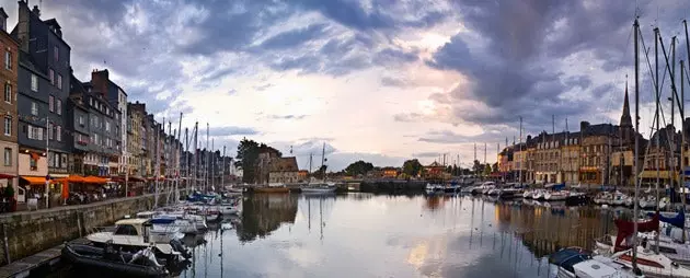 O fotogênico Honfleur