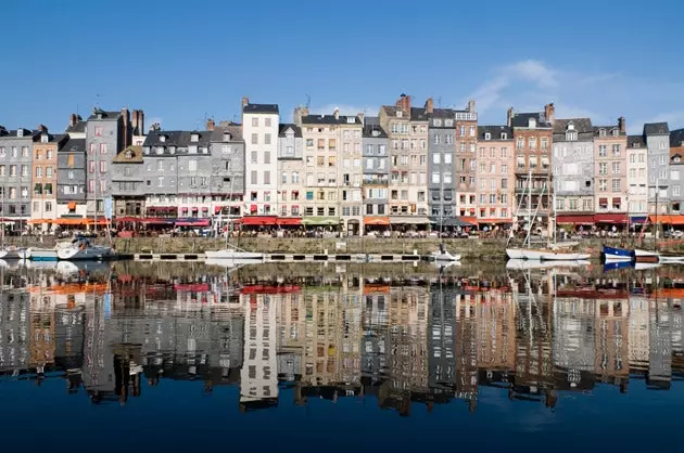 Honfleur impresionistu stūrītis