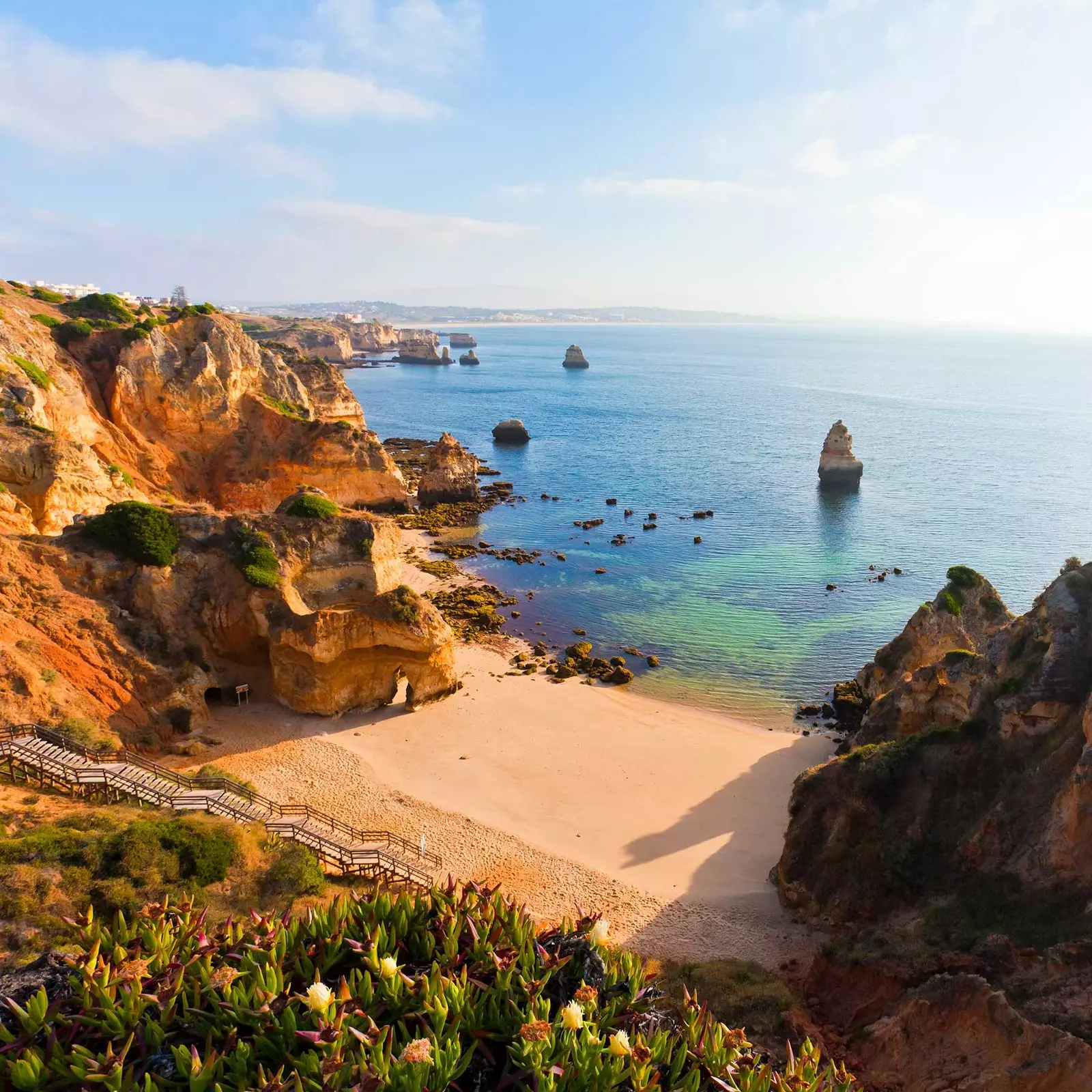 Praia do Camilo дар Лагос