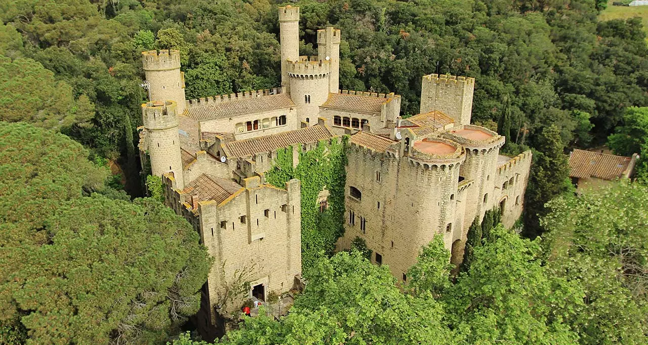 Castle of Santa Florentina in Canet de Mar