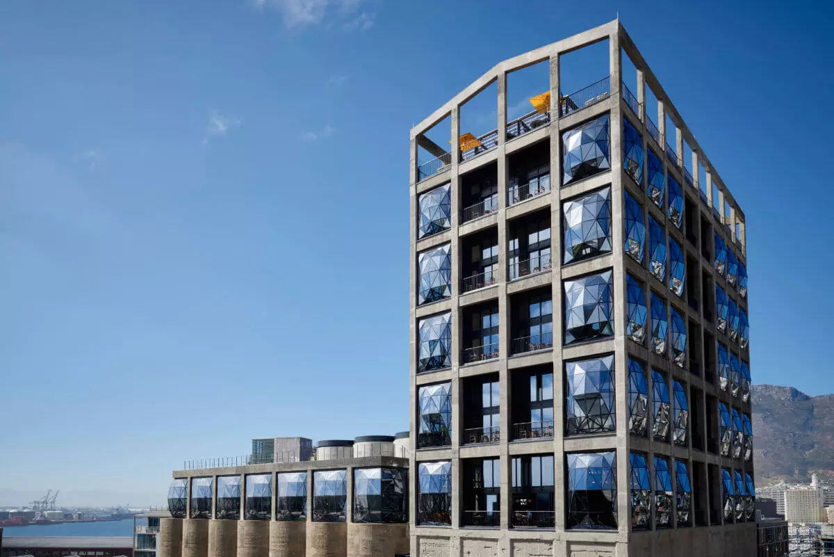 Exterior of The Silo building