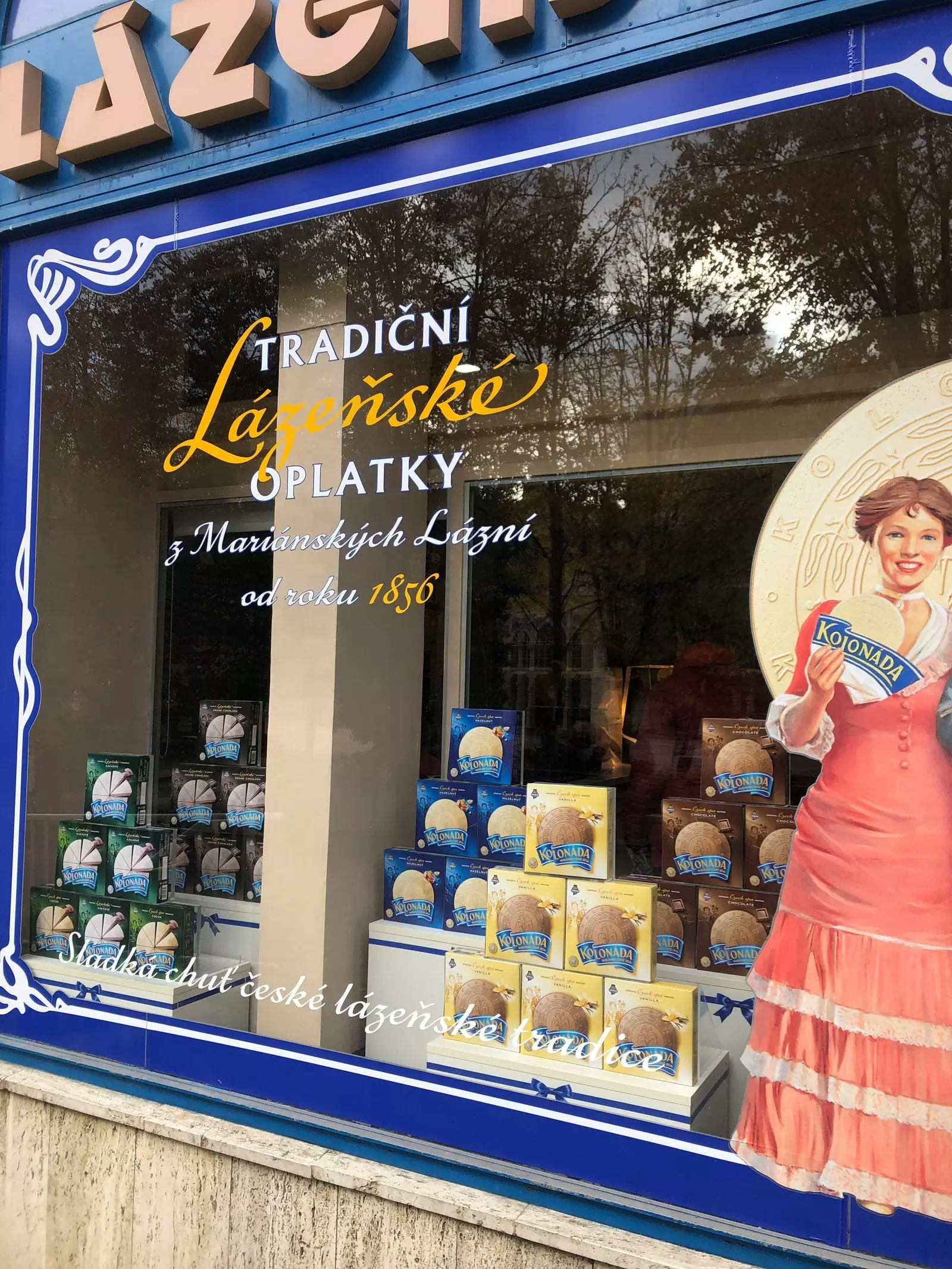 Lzeňsk Oplatky Kolonda store.