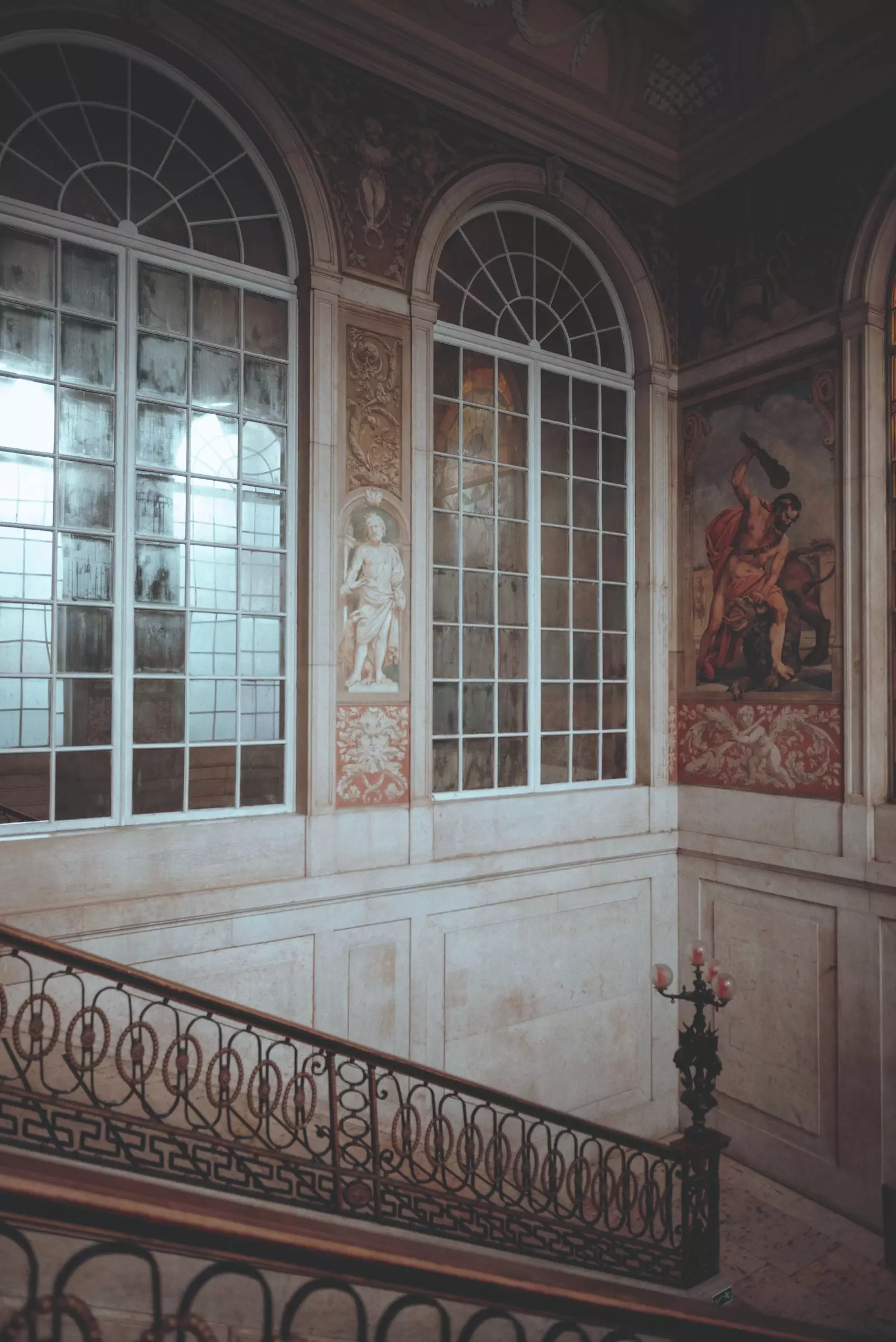 Escalier du Palais du Chiado.