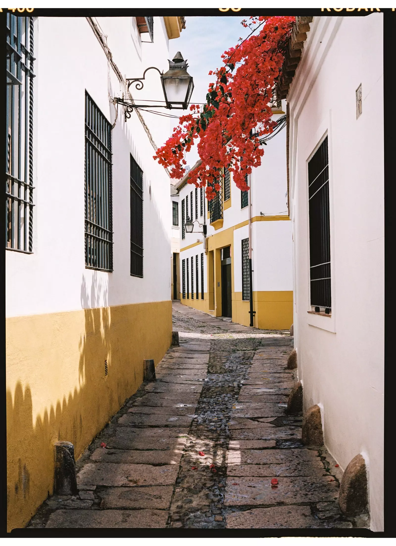 Eski Cordoba şehrinin sokakları