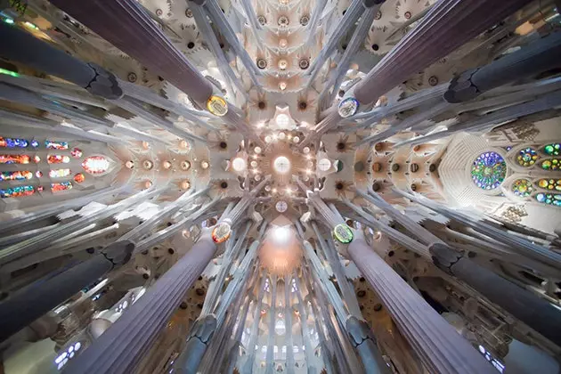 Interior de la Sagrada Família