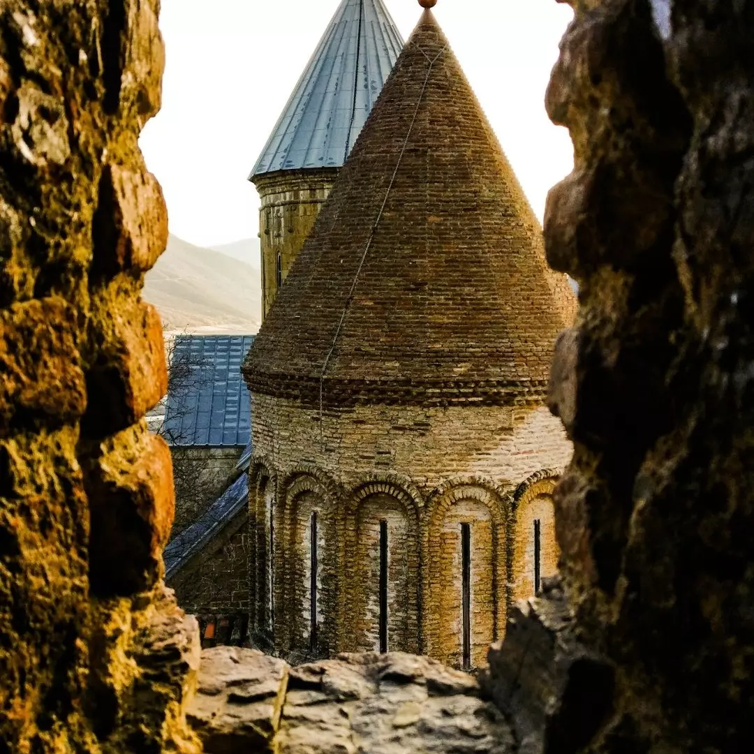 Horn af Tbilisi höfuðborg Georgíu