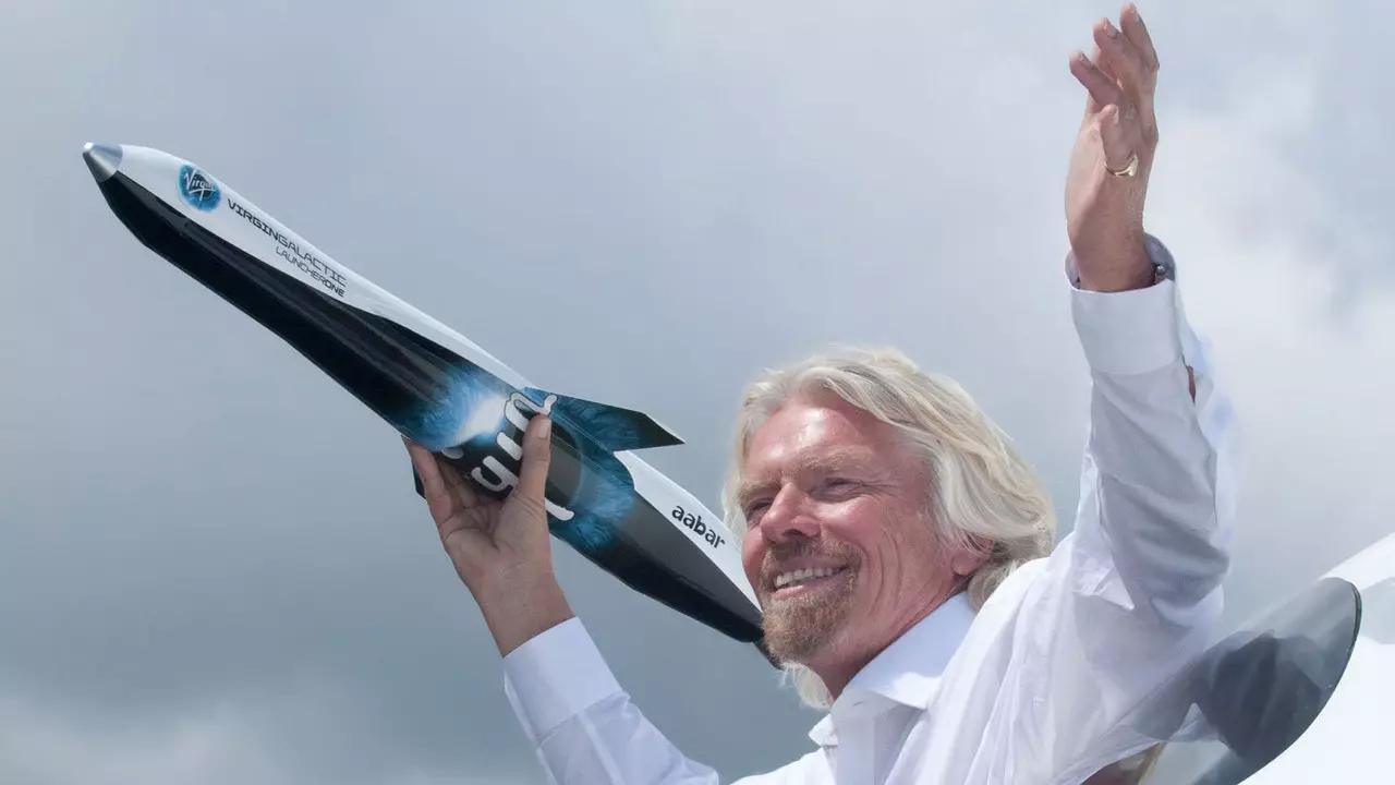 Turas frustrachais Richard Branson