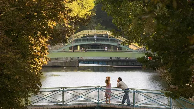 Paris and its canal micro-universe