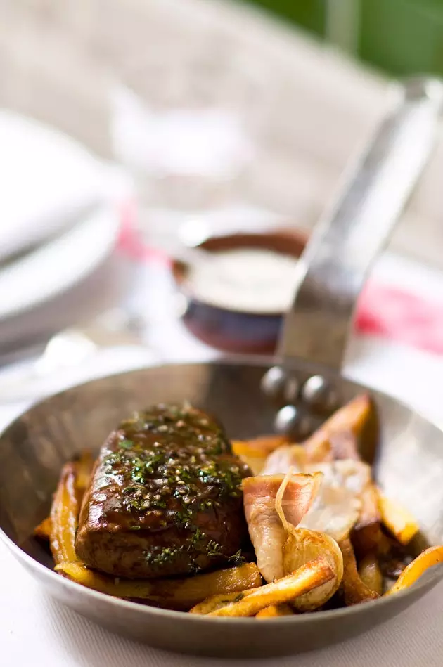 Foie aux Lyonnais