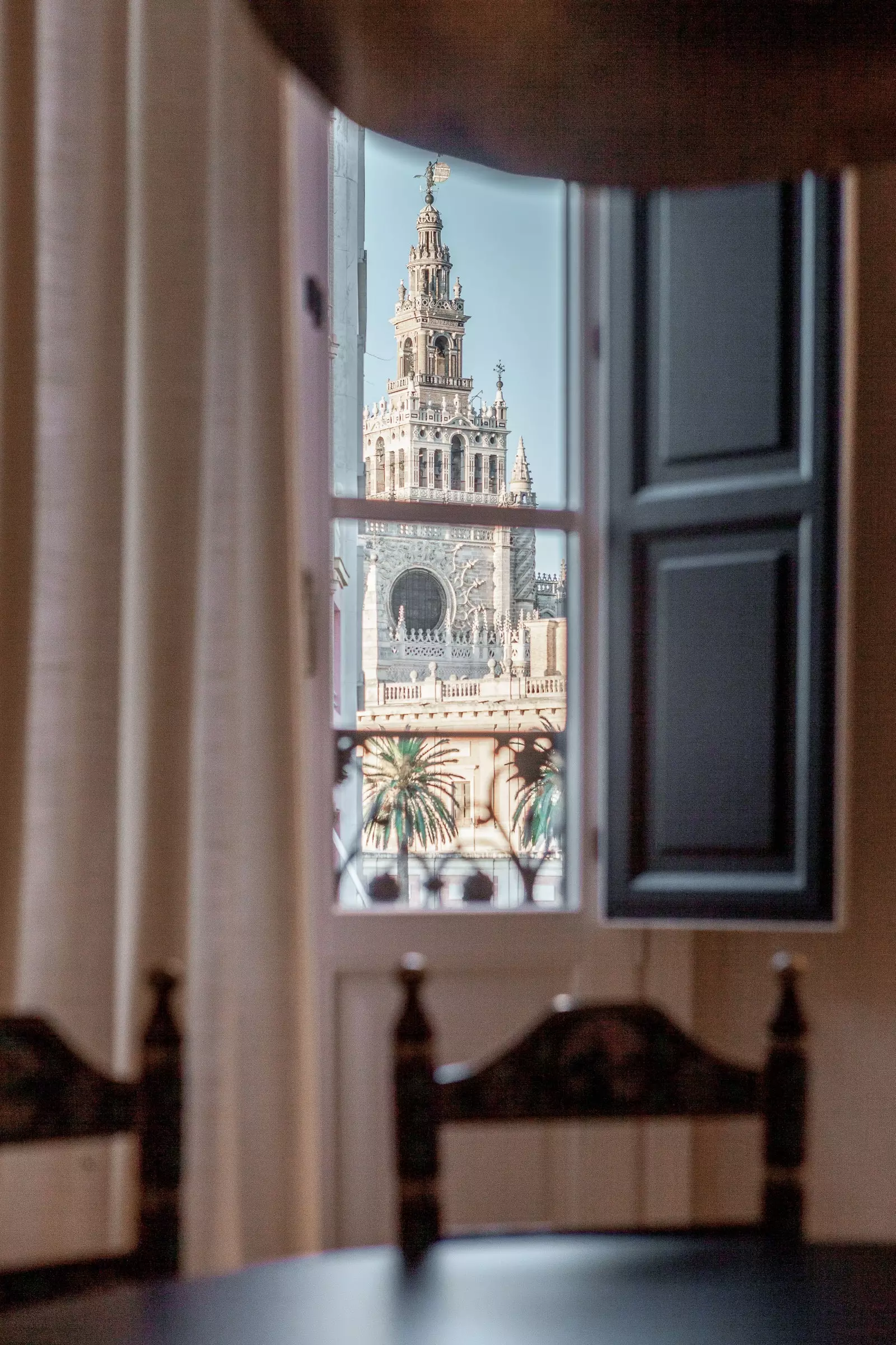 Cu vedere la La Giralda.