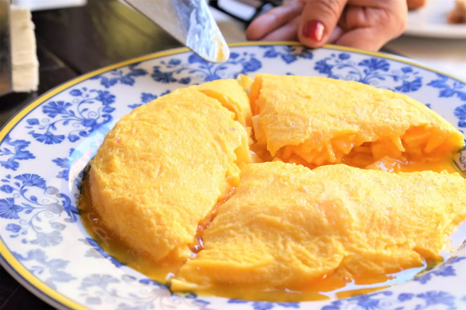 Radiografia della tortilla di Betanzos