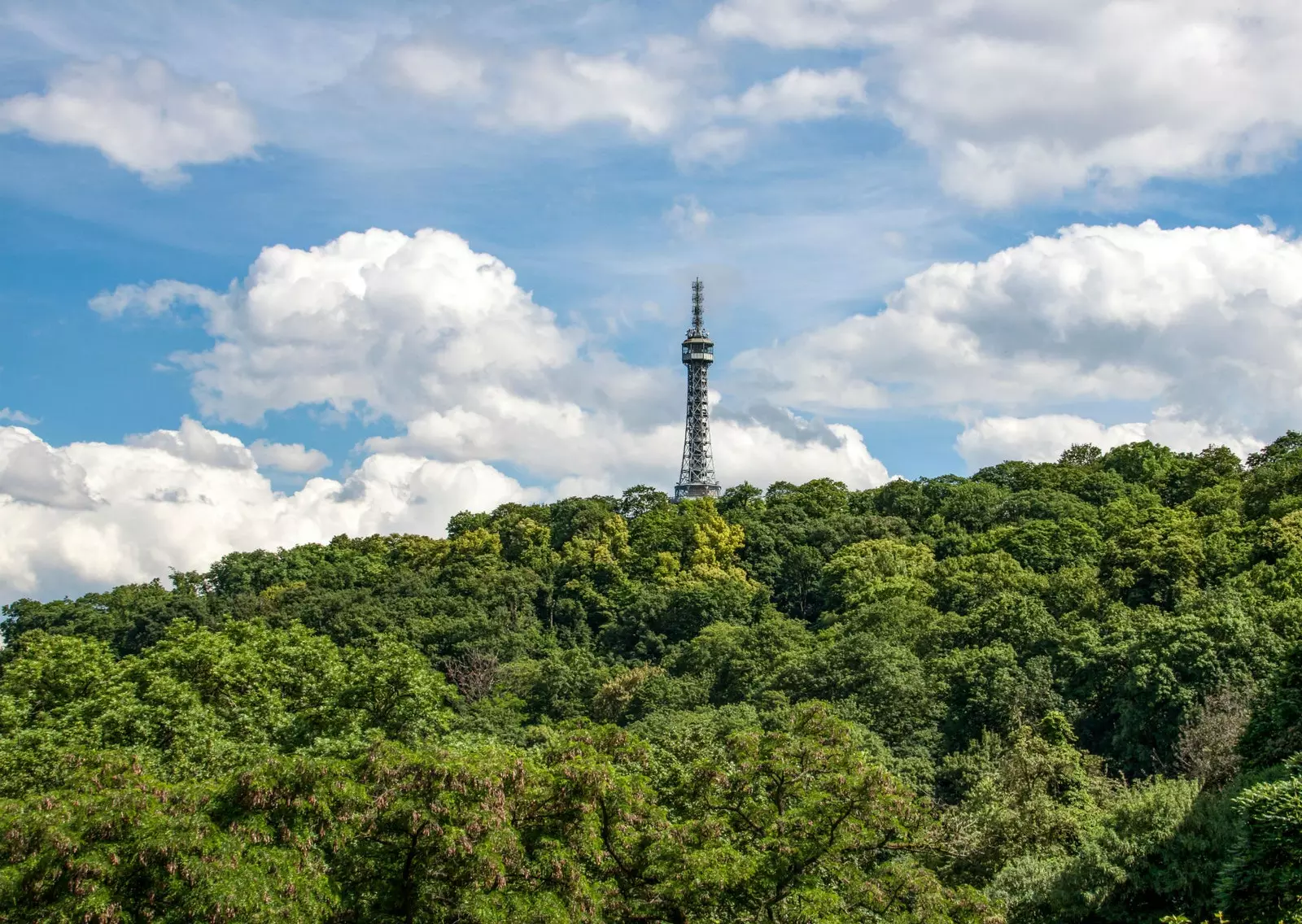 Petrin Hill i Prag