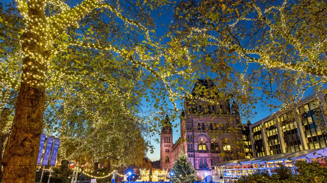 Un dia a Londres celebrant el Nadal