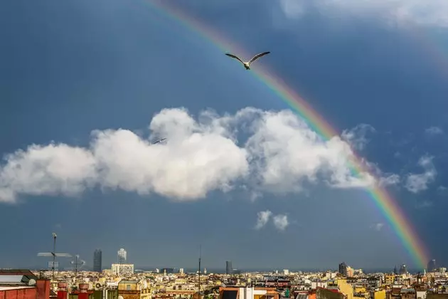 24 regenachtige uren in Barcelona